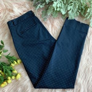 Banana Republic | Ryan Curvy Fit Polka Dot Pants